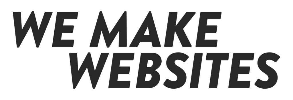 we make websites logo